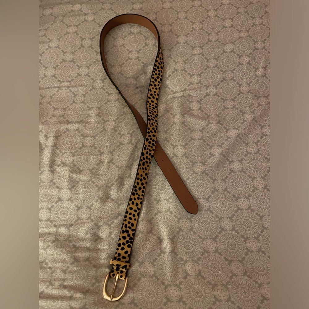 Cute cheetah belt